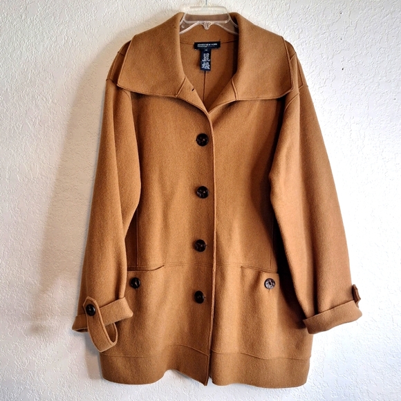 Jones New York Jackets & Blazers - Jones New York Women’s Wool Blend Coat Size (3X)